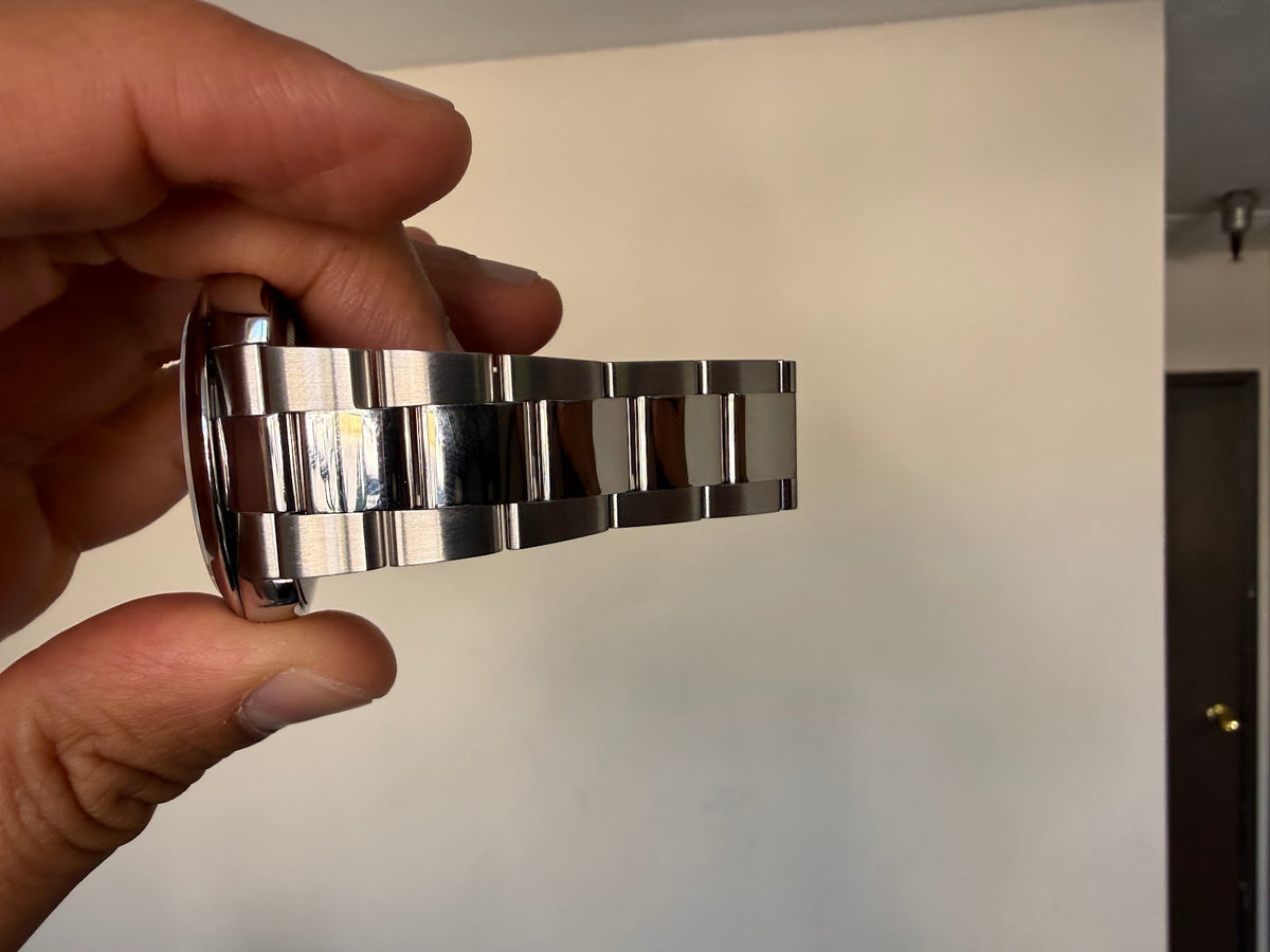 Rolex Datejust 41 Oyster bracelet links, brushed and polished steel