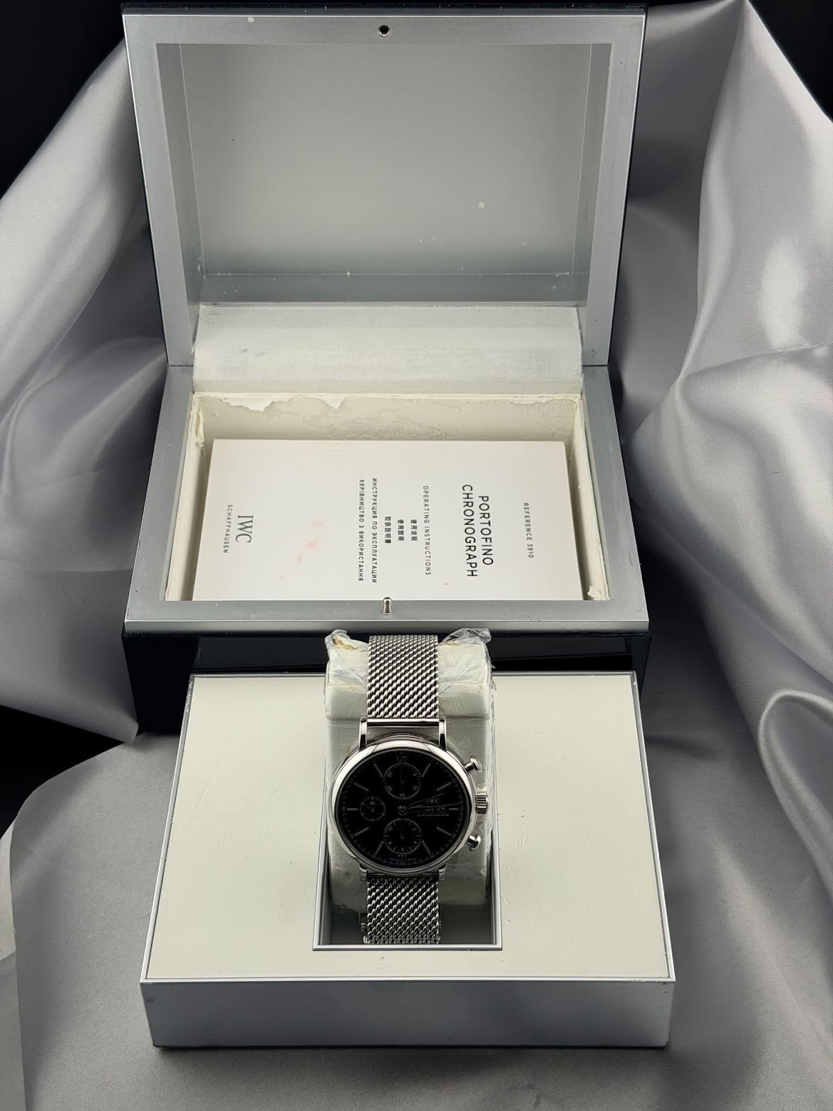 IWC Portofino Chronograph in its original presentation box