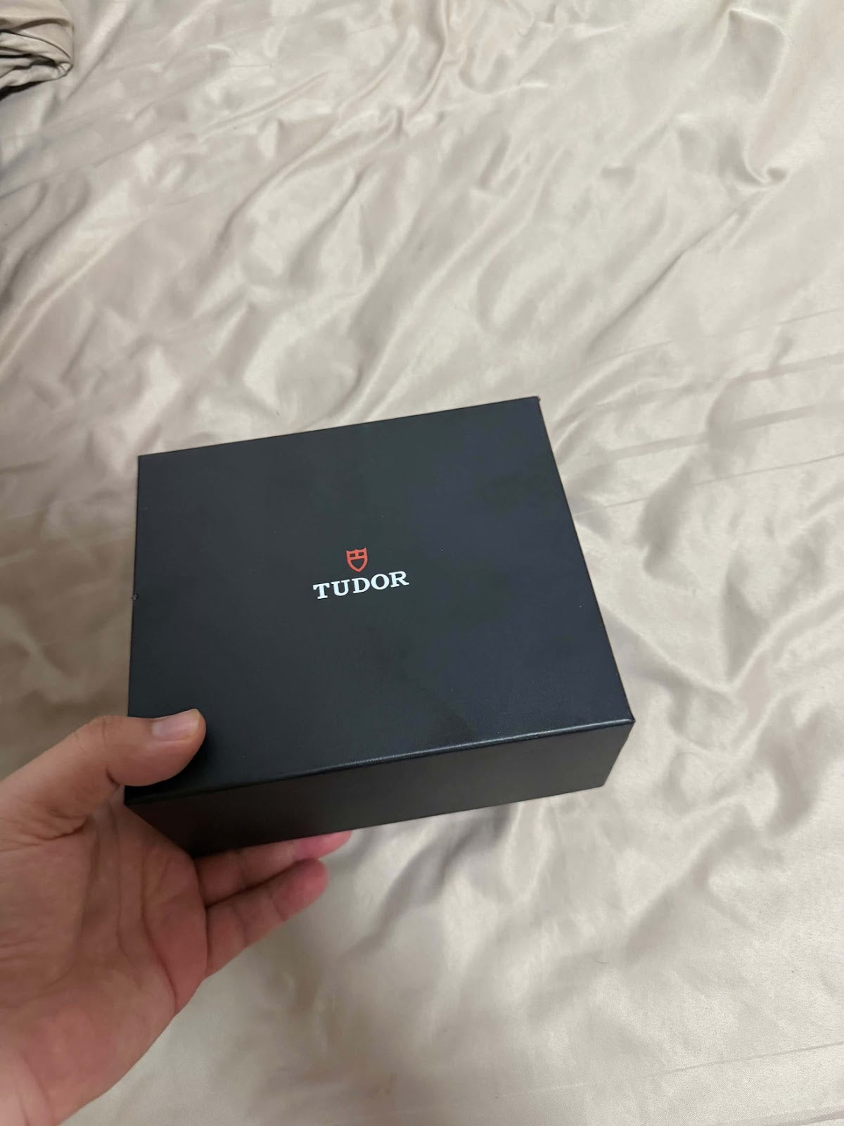 Original Tudor presentation box included with the Black Bay Chrono